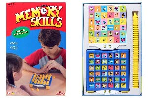 Zeypher Memory Skills Game - Memory board game for children