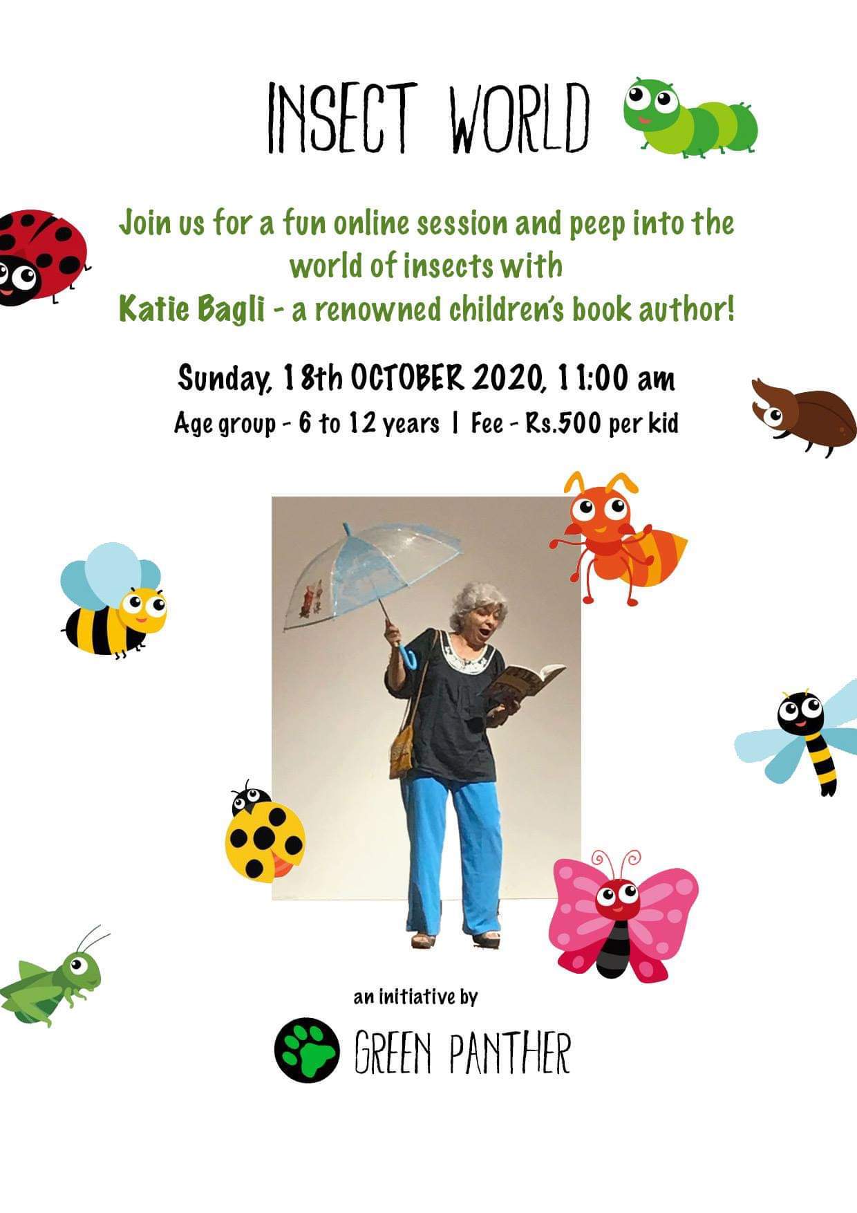 Insect World Workshop with Katie Bagil