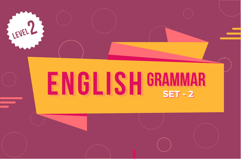 Course Image English Grammar 2 - Set 2