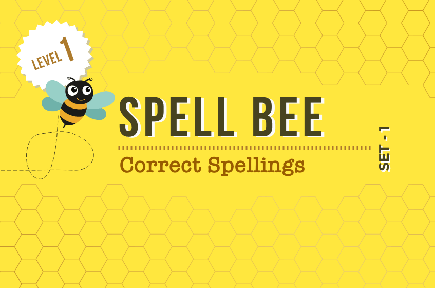 Course Image Correct Spellings - Set 1