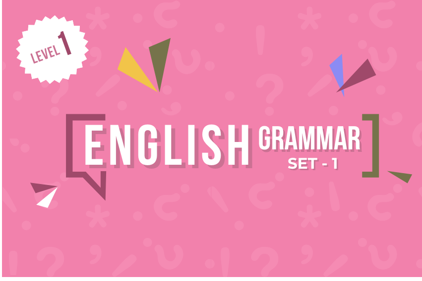 Course Image English Grammar - Set 1